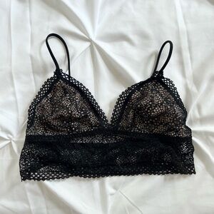 Victoria’s Secret black lace bralette